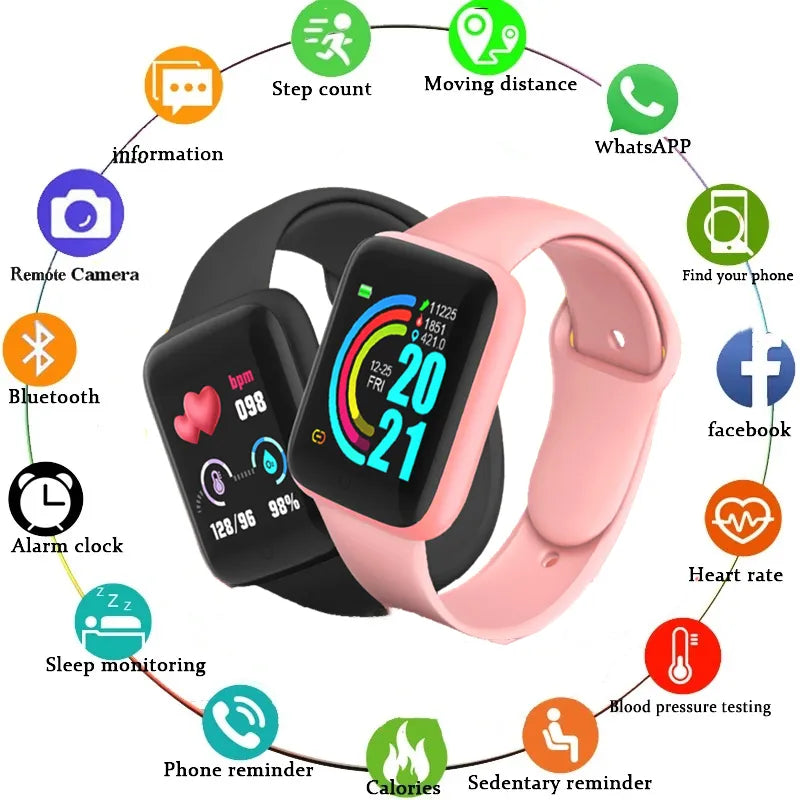 Smartwatch Relógio Inteligente D20 Pro Android/Ios - Loja Made in